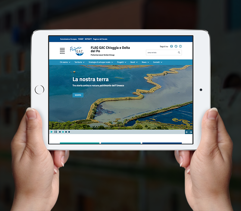 Sito web AgID FLAG GAC Chioggia