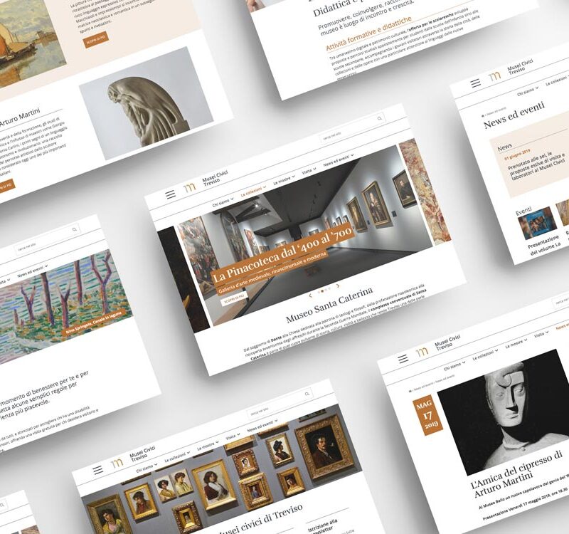 Sito web per Musei Civici Treviso