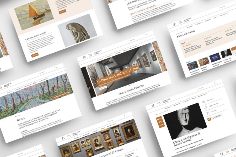 Sito web per Musei Civici Treviso