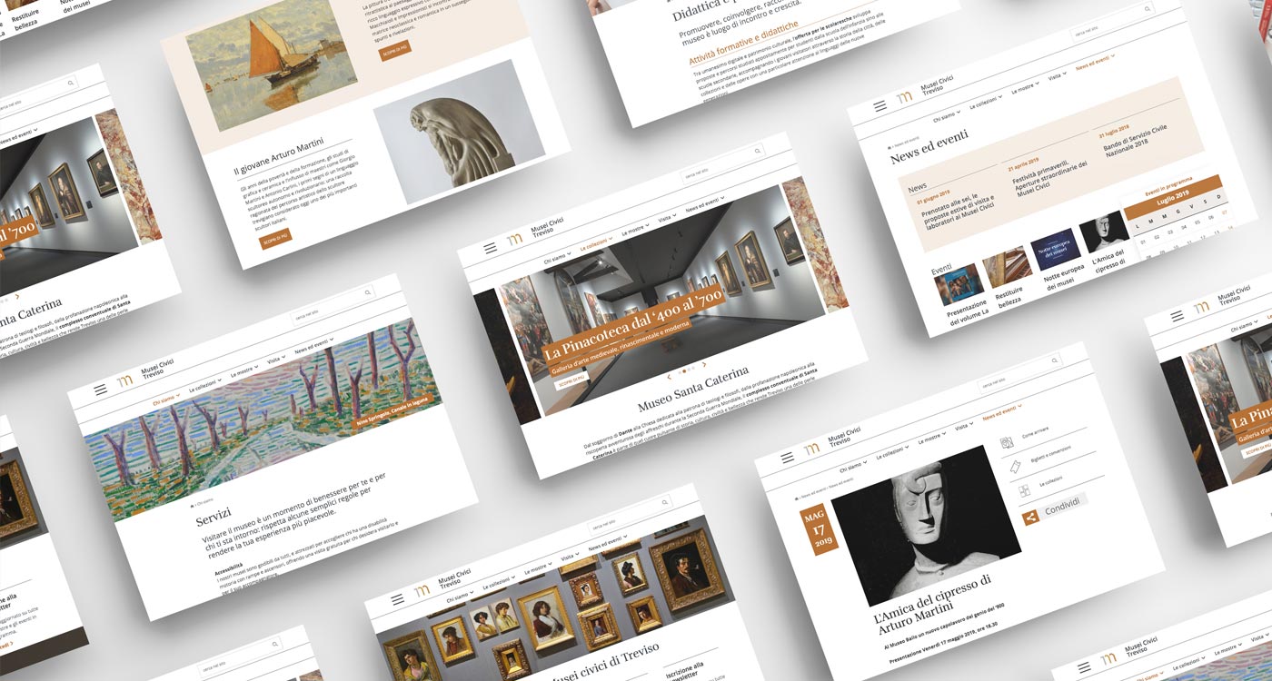 Sito web per Musei Civici Treviso