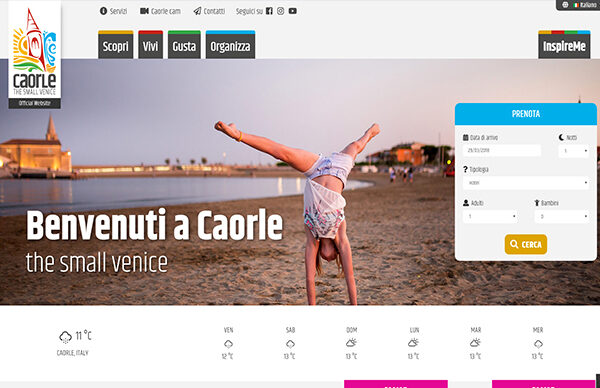 Portale turistico Caorle homepage