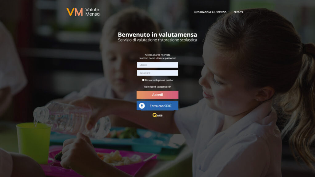 Valuta Mensa login