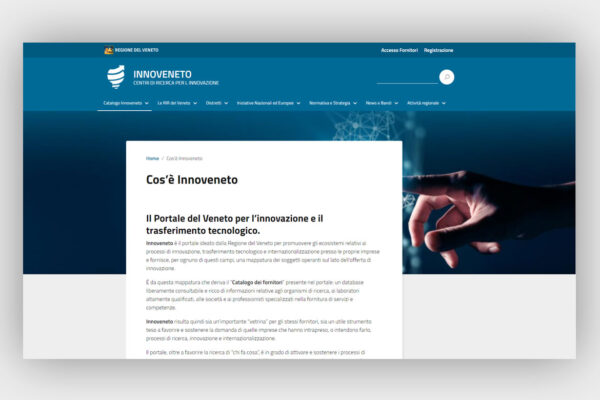 Sito web Agid Innoveneto
