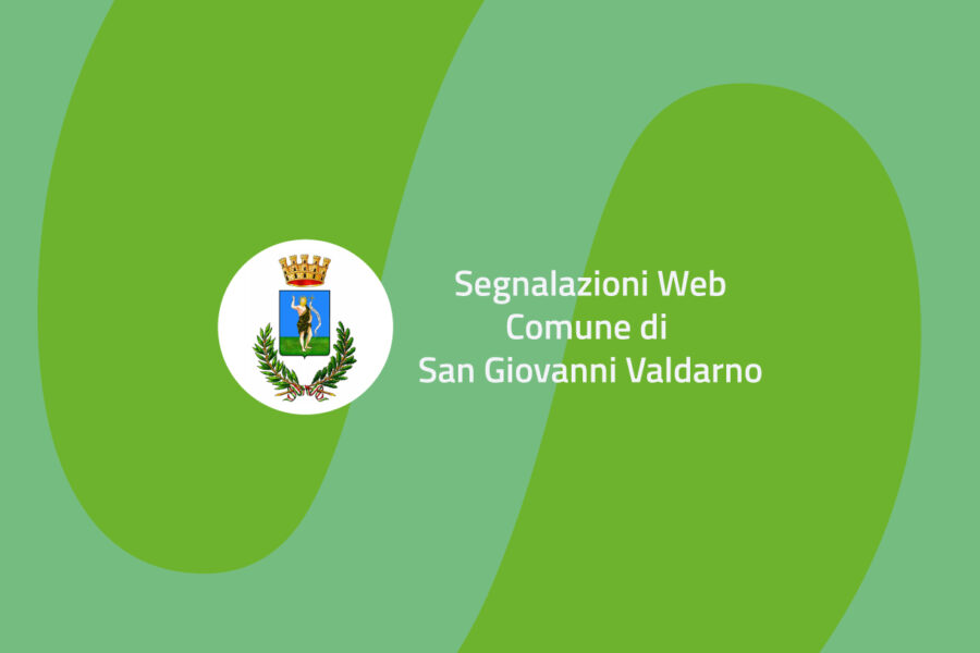 Segnalazioni Web Comune di San Giovanni Valdarno