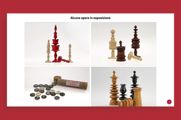 Sito del Museo degli Scacchi di Marostica secondo modelli Designers Italia per i musei civici