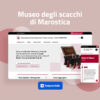 Sito web Museo degli Scacchi di Marostica secondo modelli Designers Italia per i musei civici