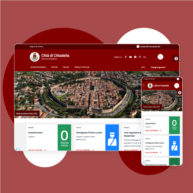 Sviluppo sito del Comune di Cittadella - FacilePA