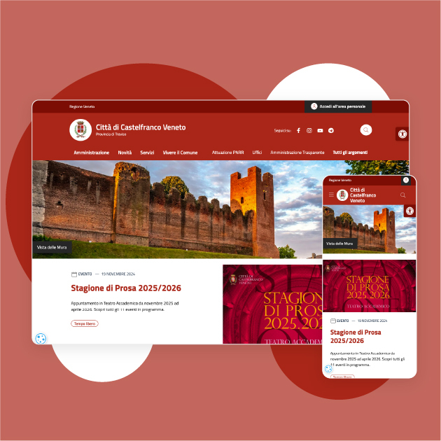 Sviluppo sito del Comune di Castelfranco Veneto - FacilePA