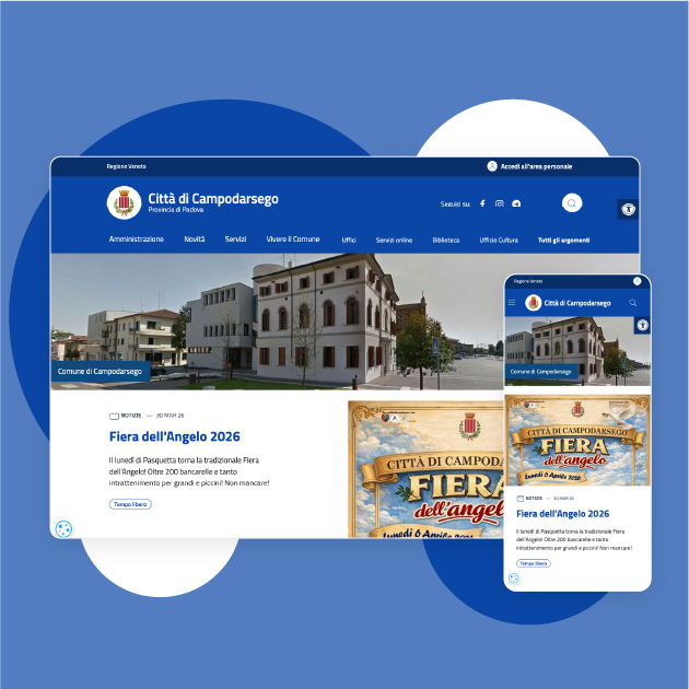 Sviluppo sito del Comune di Campodarsego - FacilePA
