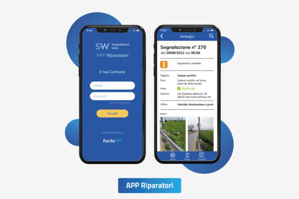 App per il Comune: Riparatori