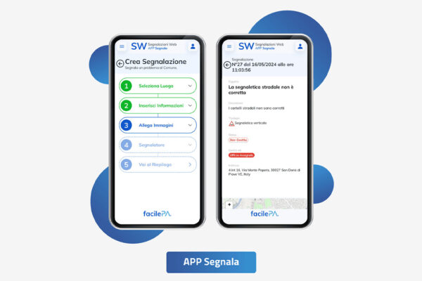 App per il Comune: app Segnala