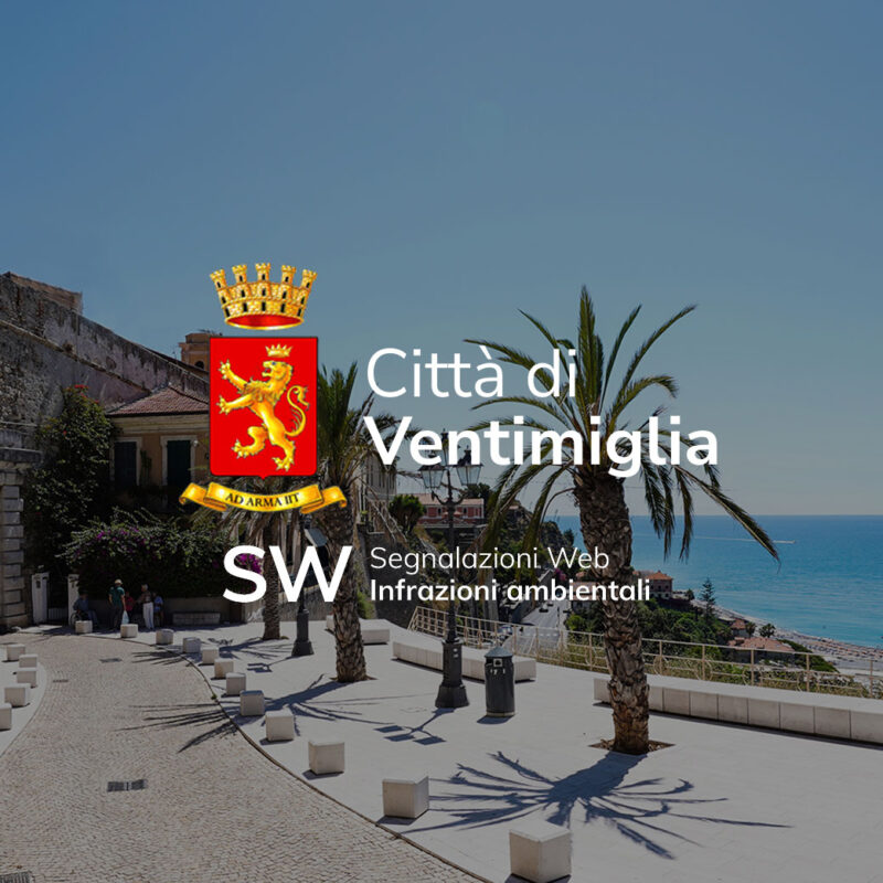 Segnalazioni Infrazioni Ambientali per il Comune di Ventimiglia