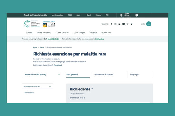 ULSS4-3 Ulss 4 Veneto Orientale - Istanze Online